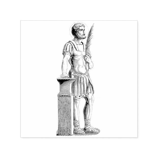 Saint Adrian Herculian Guard Permastempel (Design)