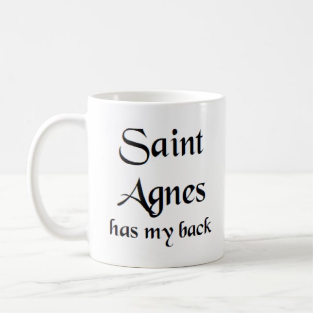 Saint-Agnes-Tasse Kaffeetasse (Links)