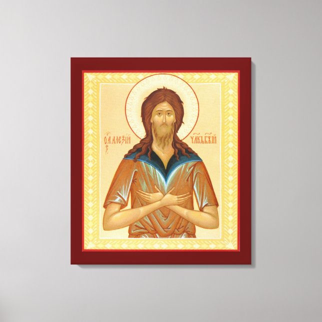 Saint Alexius Leinwanddruck (Vorderseite)