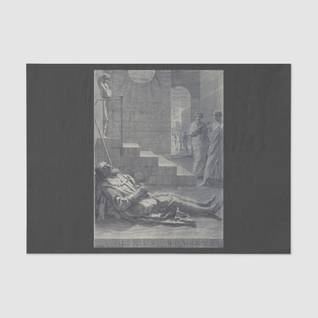 Saint Alexius von Rom Seidenpapier (Vorderseite)