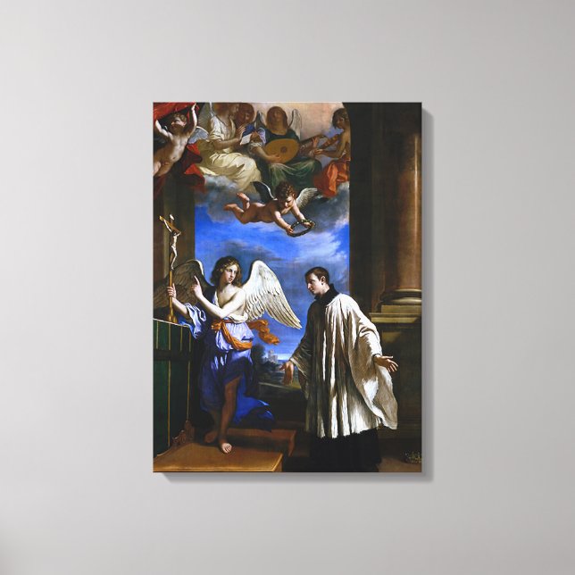 Saint Aloysius de Gonzaga Leinwanddruck (Vorderseite)