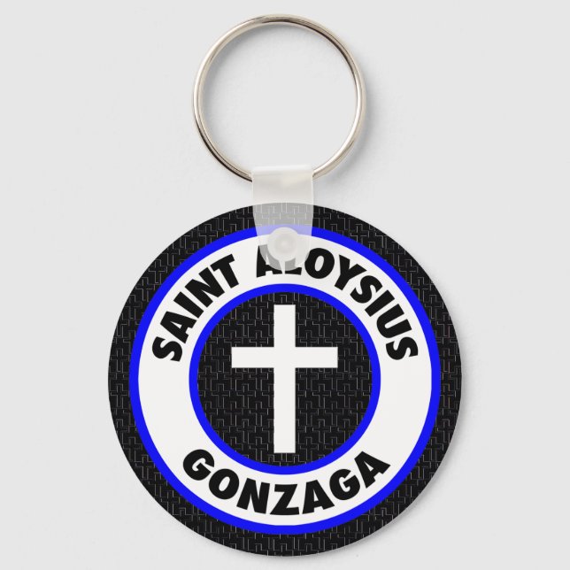 Saint Aloysius Gonzaga Schlüsselanhänger (Vorderseite)