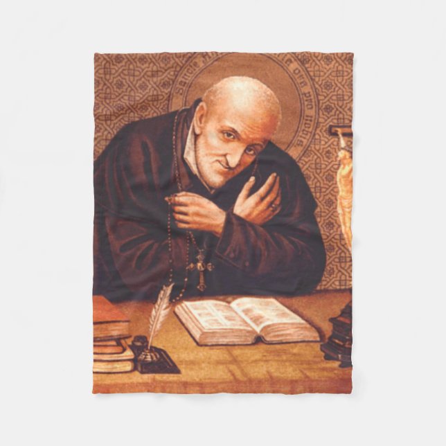 Saint Alphonsus Liguori Fleecedecke (Vorderseite)