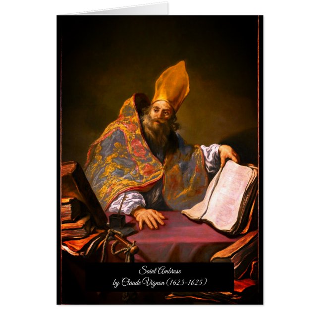 Saint Ambrose von Mailand (Vorne)