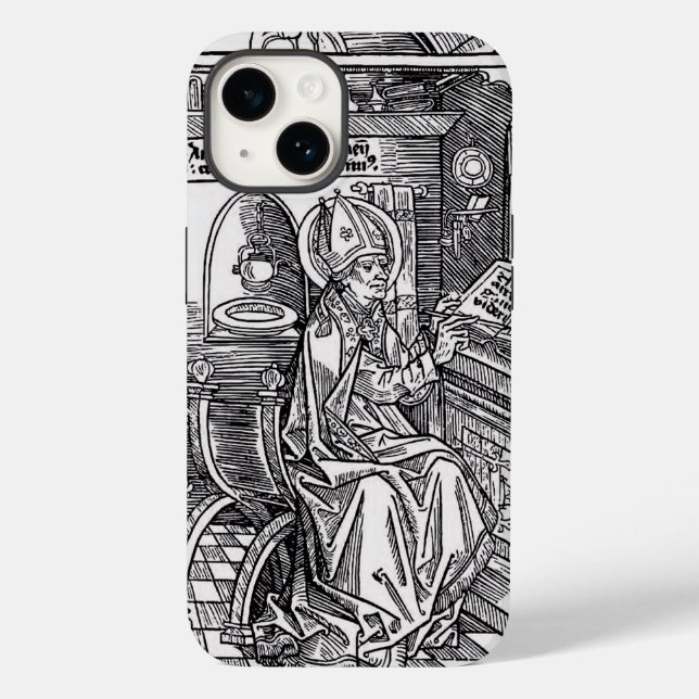 Saint Ambrose von Mailand Case-Mate iPhone 14 Hülle (Rückseite)