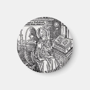 Saint Ambrose von Mailand Magnet