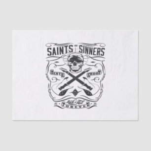 saint and sinners rock n roll forever death proof seidenpapier