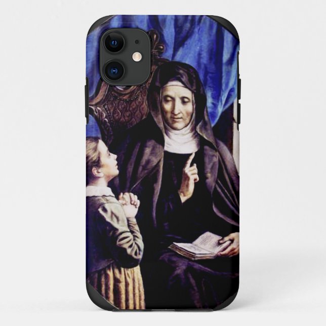 Saint Angela Merici Jungfrau und Gießerin Case-Mate iPhone Hülle (Rückseite)
