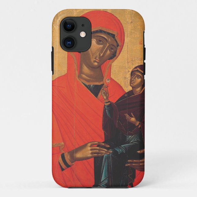 Saint Anne mit der Jungfrau Mary Case-Mate iPhone Hülle (Rückseite)