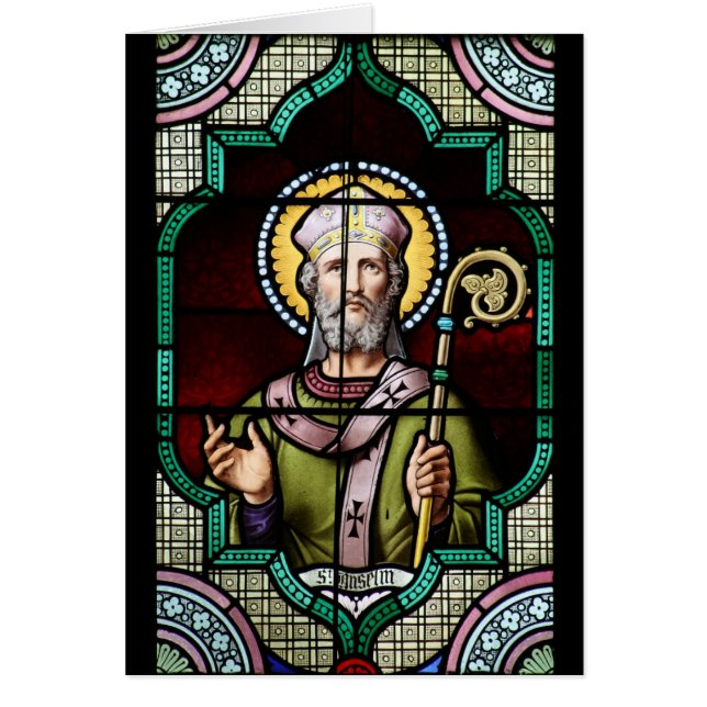 Saint Anselm d'art en verre souillé de Cantorbéry (Devant)