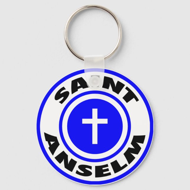 Saint Anselm Schlüsselanhänger (Vorderseite)
