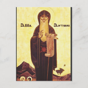 Saint Anthony, der Große Postkarte