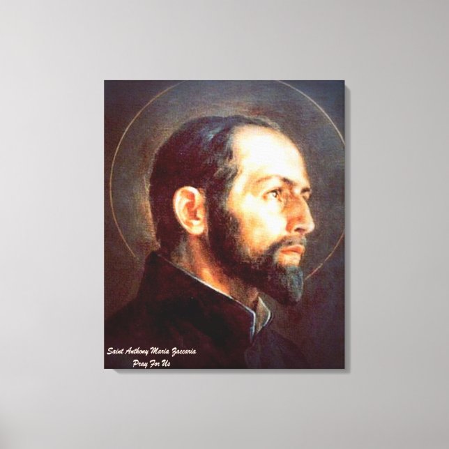 Saint Anthony Maria Zaccaria Leinwanddruck (Vorderseite)