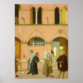 Saint Anthony - Sano di Pietro Kunstgewerbe Poster