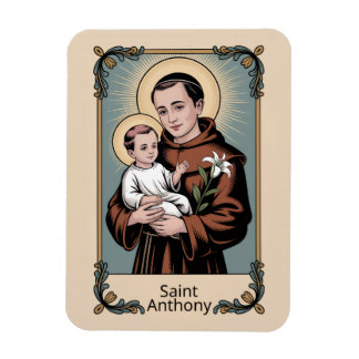 Saint Anthony, the most gentle of saints Magnet