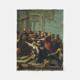 Saint Anthony von Padua von Willem van Herp Fleecedecke