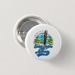 Saint Anton am Arlberg Österreich Ski-Logo Button
