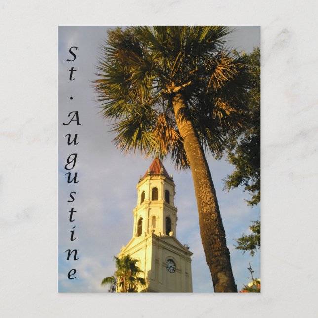 Saint Augustine, carte postale FL (Devant)