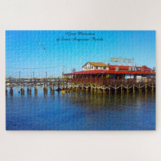 Saint Augustine Florida Puzzle (Horizontal)