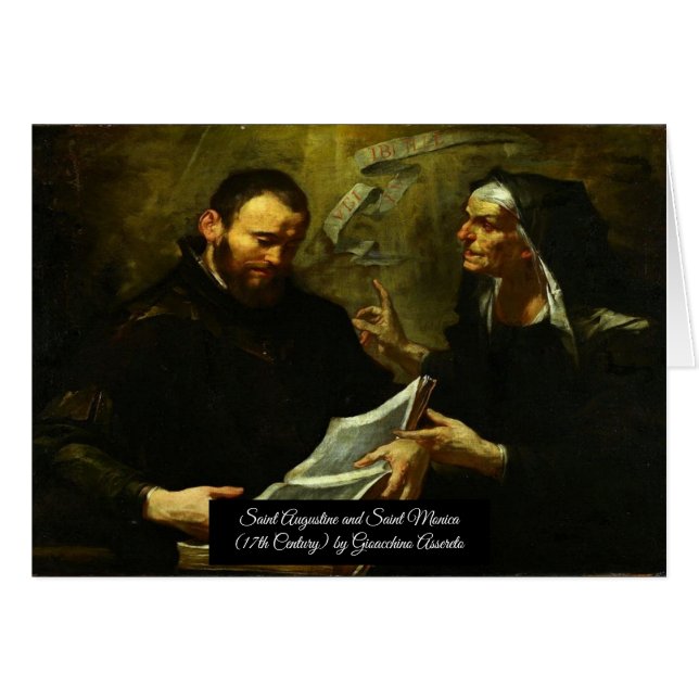 Saint Augustine und Saint Monica (Vorderseite (Horizontal))