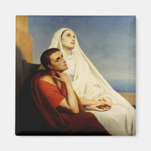 Saint Augustine und Saint Monica Magnet