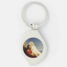 Saint Augustine und Saint Monica Schlüsselanhänger