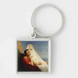 Saint Augustine und Saint Monica Schlüsselanhänger