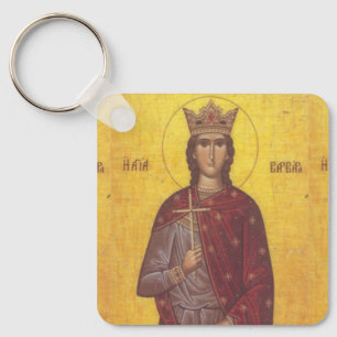 Saint Barbara Icon Schlüsselanhänger
