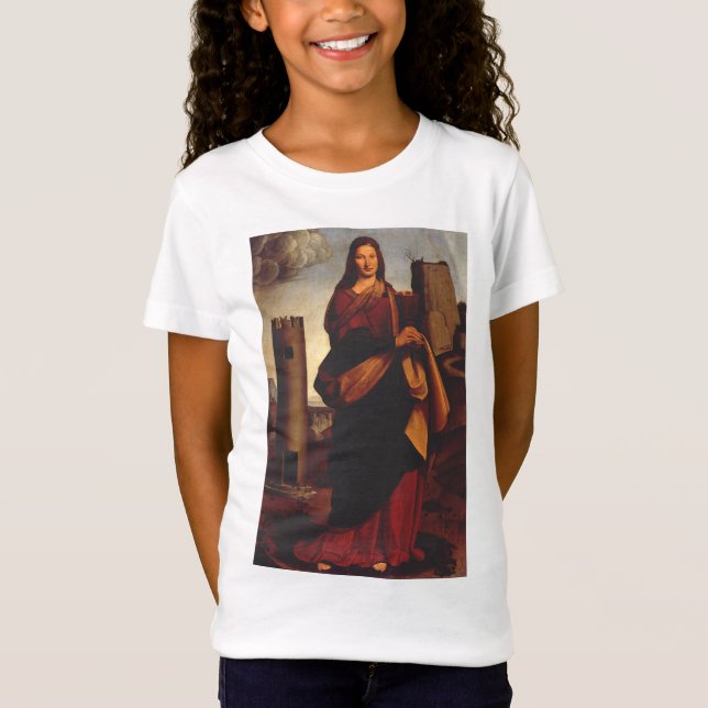 Saint Barbara von Giovanni Antonio Bolschleto T-Shirt (Vorderseite)