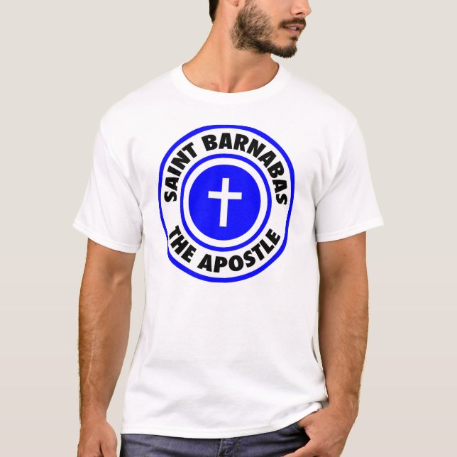 Saint Barnabas, der Apostel T-Shirt (Vorderseite)