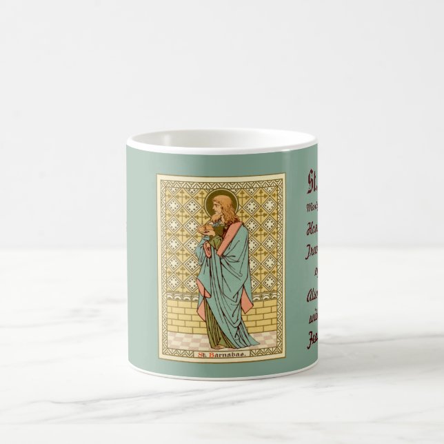 Saint Barnabas l'apôtre (RLS 02) Café Mug 1 (Centre)