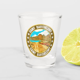 Saint Barthélemy Schnapsglas