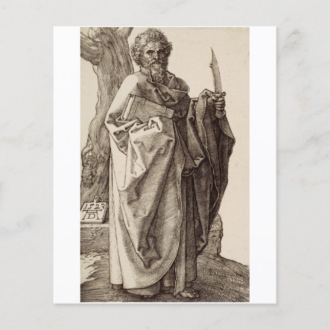 Saint Bartholomew, Apostel von Albrecht Durer (Vorderseite)