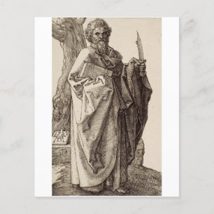 Saint Bartholomew, Apostel von Albrecht Durer Flyer