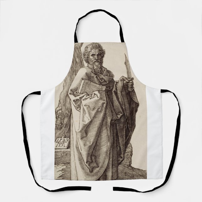 Saint Bartholomew, Apostel von Albrecht Durer Schürze (Vorderseite)