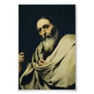 Saint Bartholomew der Apostel von Jusepe de Ribera Fotodruck