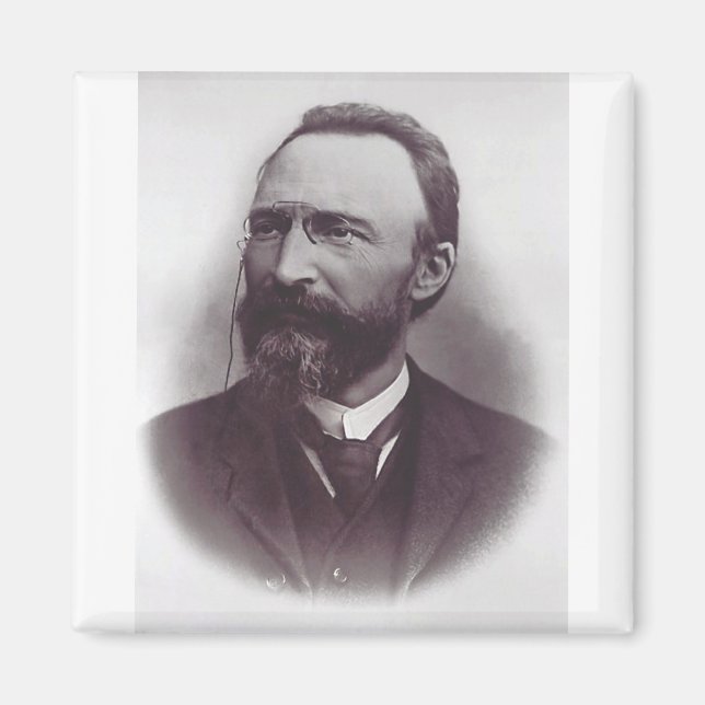 Saint Bartolo Longo Apostel der Rosenkranze Magnet (Vorne)