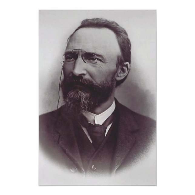 Saint Bartolo Longo Apostel der Rosenkranze Poster (Vorderseite)