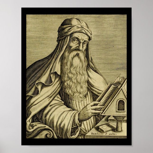 Saint Basil c400 AD Poster (Vorne)