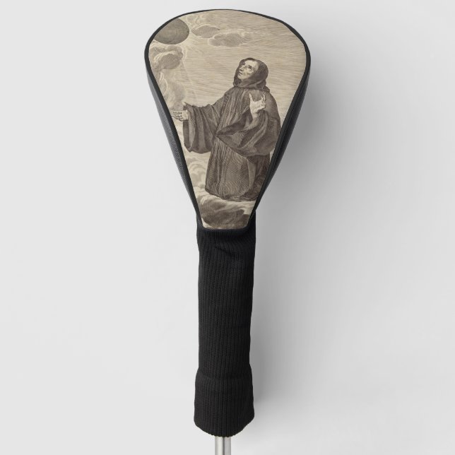 Saint-Benedikt von Nursia Golf Headcover (Vorderseite)