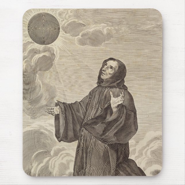 Saint-Benedikt von Nursia Mousepad (Vorne)