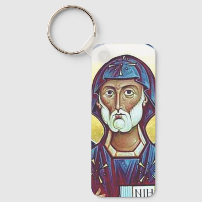 Saint-Benedikt von Nursia Schlüsselanhänger (Vorderseite)