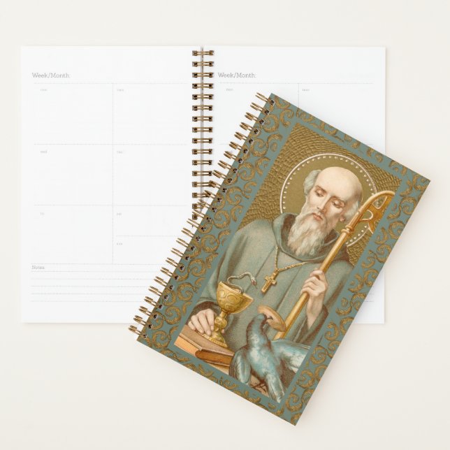 Saint Benoît de Nursia (JM 07) (Devant avec enveloppe)