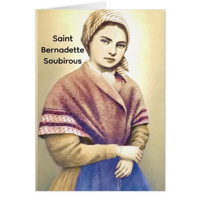 Saint Bernadette Soubirous (Devant)