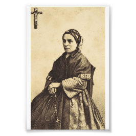 Saint Bernadette Soubirous Fine Art Fotodruck