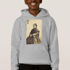 Saint Bernadette Soubirous Fine Art Hoodie