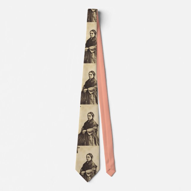 Saint Bernadette Soubirous Fine Art Krawatte (Vorderseite)