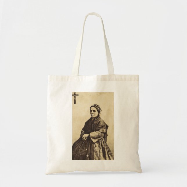 Saint Bernadette Soubirous Fine Art Tragetasche (Vorne)