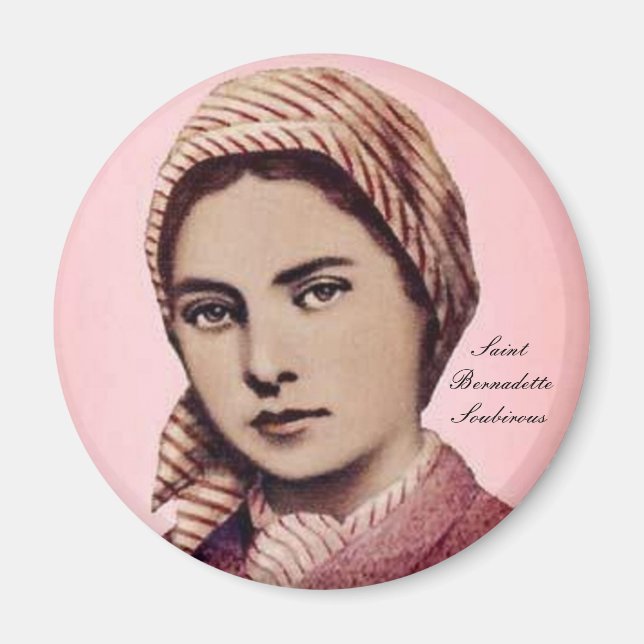 SAINT BERNADETTE SOUBIROUS MAGNET (Vorne)
