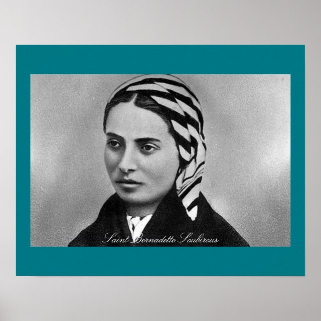 Saint Bernadette Soubirous Poster (Vorne)